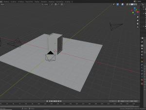 low poly wooden crate 4 3D मॉडल