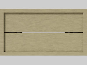 low poly wooden crate 5 3D Модель
