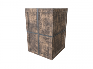 assorted low poly wooden crate collection 3Dモデル