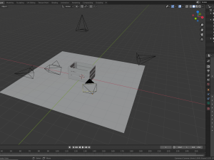wooden box Model 3D