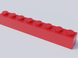 lego brick collection - standard bricks 3D Model