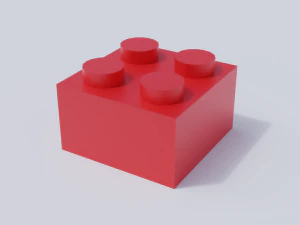 lego brick collection - standard bricks 3D Model