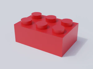lego brick collection - standard bricks 3D Model