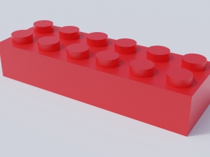 lego brick collection - standard bricks 3D मॉडल