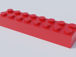 lego brick collection - standard bricks 3D मॉडल