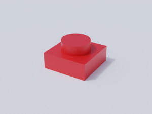 lego brick collection - flat bricks Modèle 3D