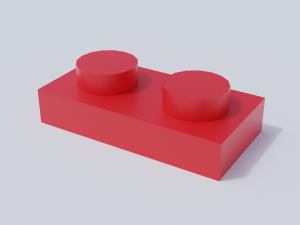 lego brick collection - flat bricks Modèle 3D