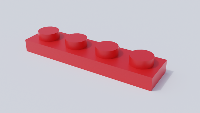 Flat lego pieces top