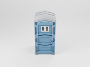 portable toilet 3D Model