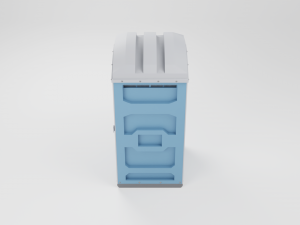 portable toilet 3D Model