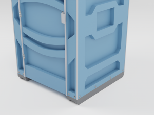 portable toilet 3D Model