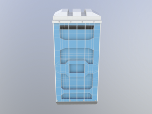 portable toilet 3D Model