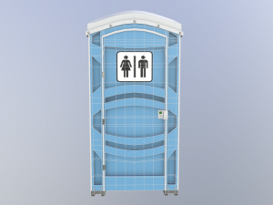 portable toilet 3D Model