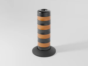 traffic barrels collection 3D Model