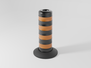 traffic barrel 3Dモデル