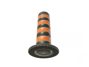 traffic barrel 2 3D Model