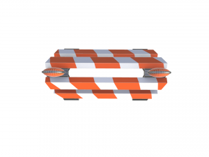 traffic barrier Modelo 3D