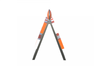 traffic barrier Modelo 3D