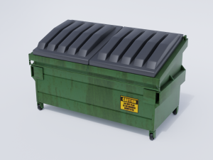 urban dumpster 3D Model