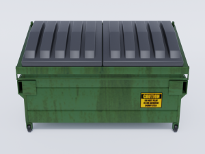urban dumpster 3D-Modell