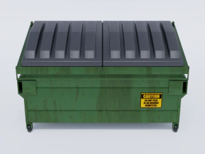 urban dumpster 3D Model