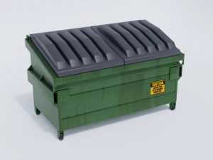 urban dumpster 3D Model