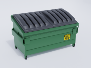 urban dumpster 3D-Modell