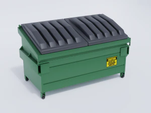urban dumpster 3D Model