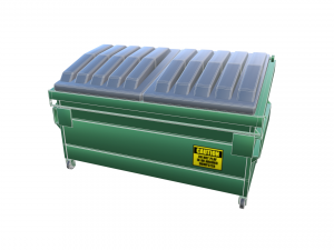 urban dumpster 3D-Modell
