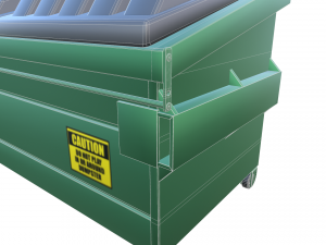 urban dumpster 3D-Modell