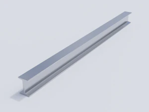 steel pipes and beams collection 3D Model