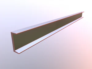 steel pipes and beams collection 3D Model