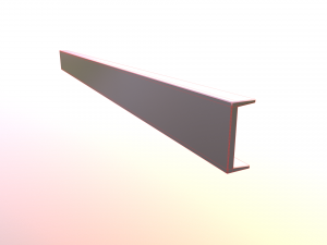 steel pipes and beams collection Modelo 3D