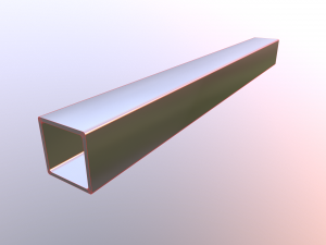 steel pipes and beams collection Modelo 3D