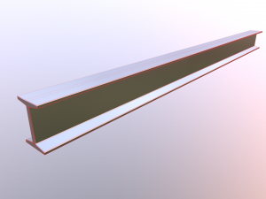 steel pipes and beams collection Modelo 3D