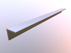 steel pipes and beams collection Modelo 3D