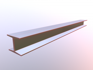 steel pipes and beams collection Modelo 3D