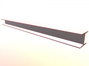 steel pipes and beams collection 3D Model