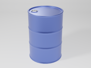 industrial oil drum 3D Model