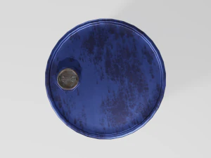 industrial oil drum 3D Model