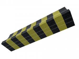 concrete barrier collection 3D मॉडल