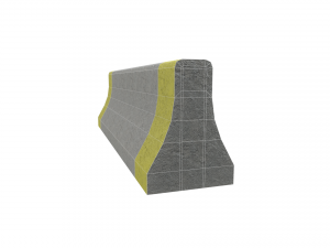 concrete barrier collection 3D मॉडल