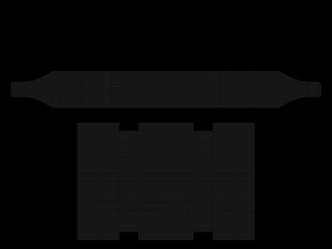 concrete barrier collection 3D मॉडल