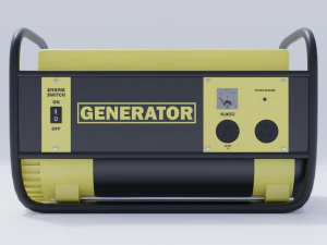 portable generator 3D Model
