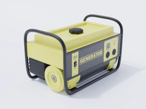 portable generator 3D Model