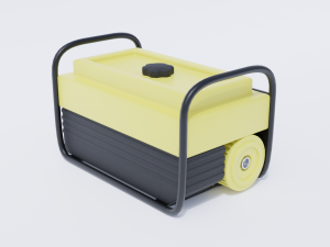 portable generator Model 3D