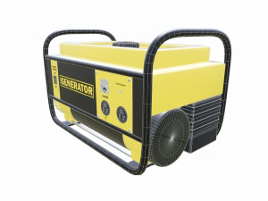 portable generator 3D Model