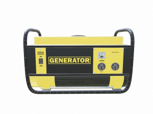 portable generator Model 3D