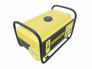 portable generator Model 3D