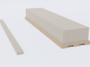 wooden planks 3D Model